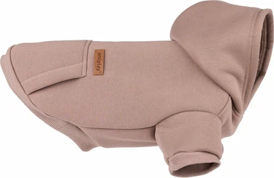 Bluza dla psów Amiplay Texas z kapturem 50 cm Beżowa (5907563317291)