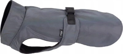 Kurtka-peleryna dla psów Amiplay Petrol odblaskowa 35 cm Szara (5907563317079)