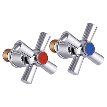 Ручки для смесителя Mixxus Handles SET-A722 (с кранбуксами, пара) керамика (MI6939)