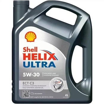 Моторна олива Shell Helix Ultra ECT C3 5W-30 4л (550042826)