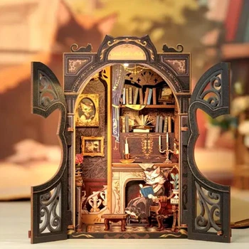 Букнук конструктор Cutebee Count Cat's study