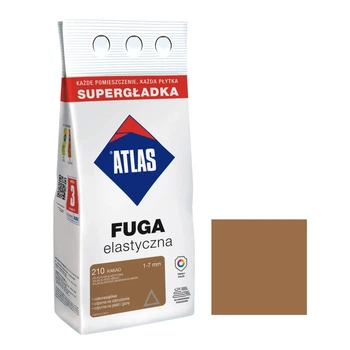 Фуга ATLAS FUGA ELASTYCZNA 210 - 2 кг какао