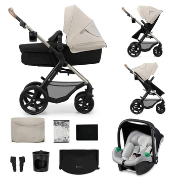 Універсальна коляска 3 в 1 Kinderkraft Moov 2 Moonlight Gray, 5902533925797