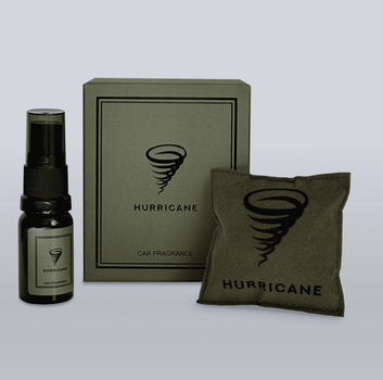 Автомобильный ароматизатор на дефлектор Аромасаше HURRICANE KHAKI STANDART