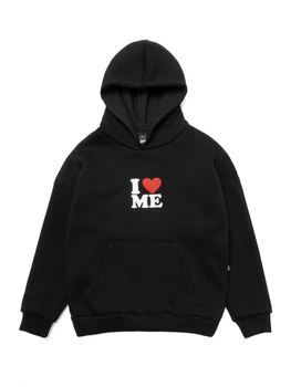 Худи gard oversize fleece I love ME 4/24 S-M черный 9847