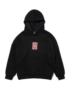 Худи gard oversize fleece UNO 4/24 S-M черный 9822