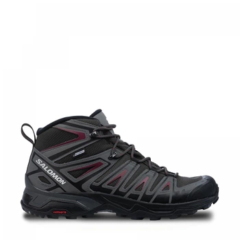 Чоловічі черевики Salomon Ultra Pioneer MID CSWP Peat/Quiet Shade/Biking Red 45 Чорний L41671000