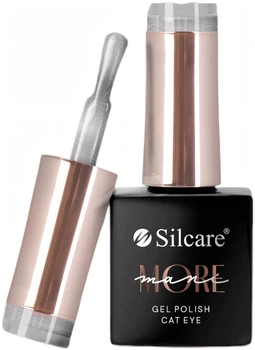 Гель-лак для нігтів Silcare ManiMore Cat Eye Silver Pop 10 г (5902560570205)