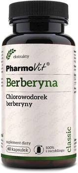 Берберін Pharmovit Berberyna Classic 400 мг 60 капсул (5902811234092)