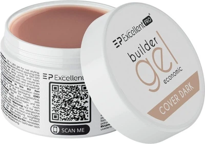 Гель для нарощування нігтів Excellent Pro Builder Economic Cover Dark 50 г (5903900427739)