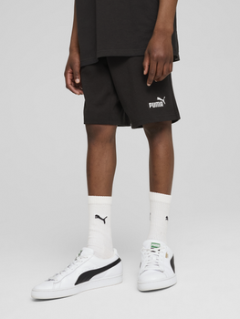 Підліткові шорти на резинці для хлопчика Puma Essentials No.1 Logo 68491901 146-152 см Puma Black (4067983638619)