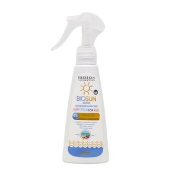 Детский солнцезащитный Bioton Cosmetics лосьон-спрей SPF 45 150 мл