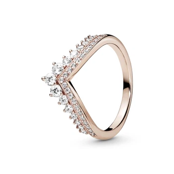 Каблучка Pandora Wish "Тіара принцеси" 187736CZ 58