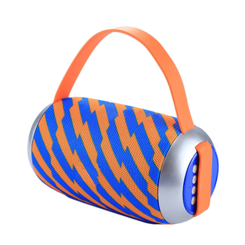 Портативна Bluetooth колонка вологостійка T&G 112 Blue-Orange