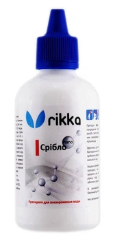 Препарат против грибковых и бактериальных заболеваний Rikka Серебро nano 100 мл (D-107)
