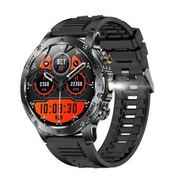 Смарт-часы UWatch Smart Power Ultra Rubber 2 ремешка Черный (2702745054)