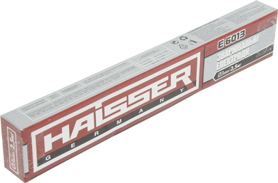 Електроди Haisser E6013 3 мм 2.5 кг (63816)