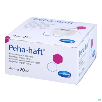 Бинт когезивный самофиксирующийся Paul Hartmann Peha-haft 4 см х 20 м