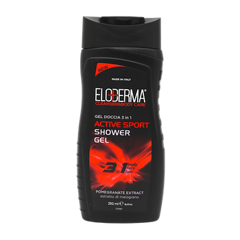 Гель для душа мужской Eloderma 3в1 Active Sport 250 мл