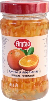 Джем Fimtad Апельсиновий 380 г (8681957370259)