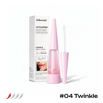Блеск для губ с эффектом увеличения LAKERAIN, 04 Twinkle