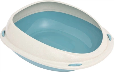 Kuweta dla kotów Comfy Cleo Medium 45 x 15.5 x 36 cm Niebieska (5905546324151)