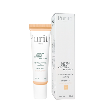 BB крем Purito Wonder Releaf Centella BB Cream c экстрактом центеллы SPF30 30 мл, 13 Neutral Ivory