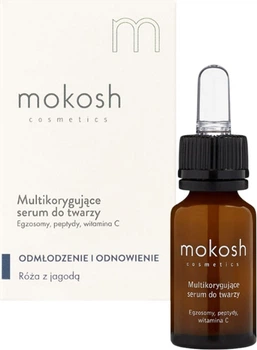 Serum do twarzy Mokosh Cosmetics multikorygujące Egzosomy Peptydy Witamina C 12 ml (5902729037266)