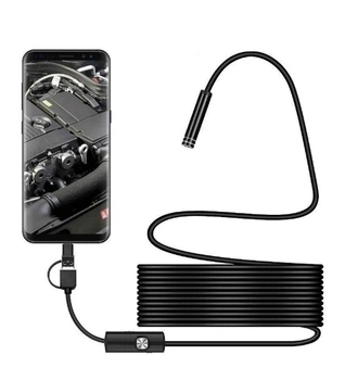 Камера-эндоскоп компактная No Brand Android and PC Endoscope USB-гибкая 5 м (2104123515)