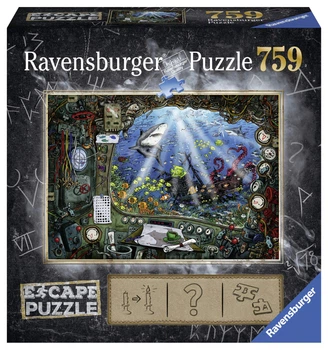 Пазл Ravensburger The Submarine 759 елементів (4005556199594)