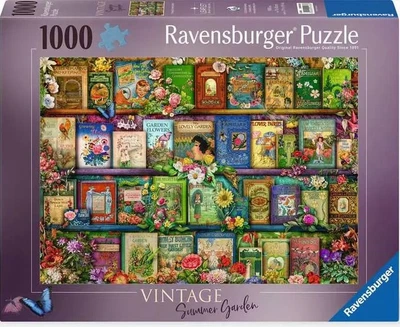 Puzzle Ravensburger Vintage Garden Books 1000 elementów (4005555001836)