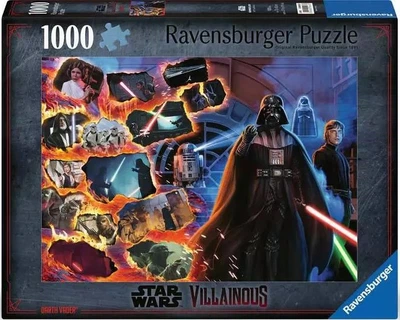 Пазл Ravensburger Star Wars Villainous Darth Vader 1000 елементів (4005555002673)