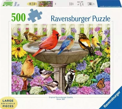 Пазл Ravensburger At the Birdbath 500 елементів (4005556167937)