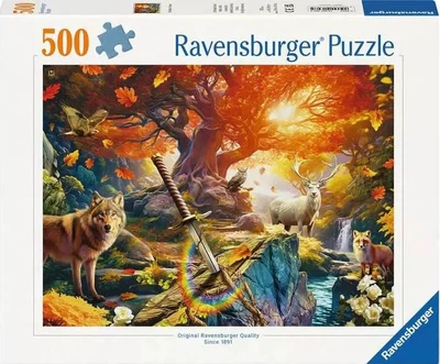 Пазл Ravensburger Excalibur Forest 500 елементів (4005555013075)