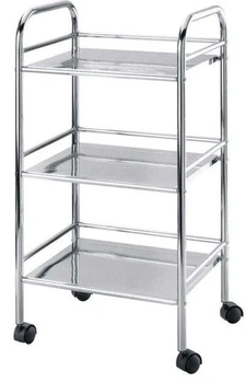 Візок для ванної кімнати Wenko EXCLUSIV 3 полиці на колесах (4008838122853)