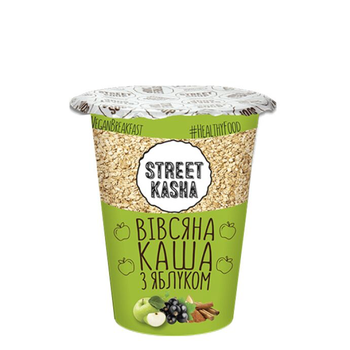 Овсяная каша с яблоком Street Kasha 50 г