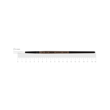Кисть синтетика ROSA MOON 1203R круглая, №5, короткая ручка, (1203R05)