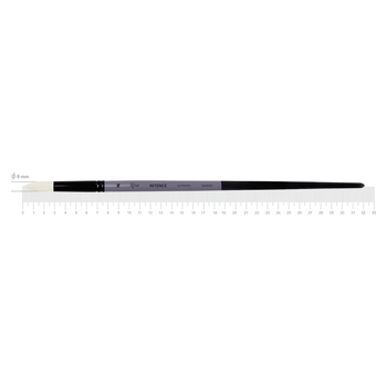 Пензель синтетика кругла загострена INTENSE 1668SR №16 довга ручка ROSA