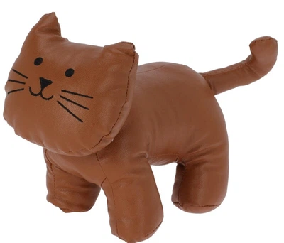 Stoper do drzwi Home Styling Collection z tworzywa sztucznego w kształcie zwierzaka 28 x 20 x 10 cm Brązowy (5902973451689)