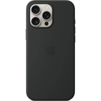 Чохол Silicone Case with MagSafe для Apple iPhone 16 Pro Max (MYYT3) Black