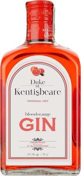 Джин Duke Of Kentisbeare Bloodorange GIN красный апельсин 0.7 л 37.5% (8594045654622)