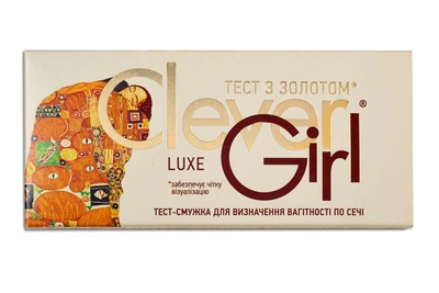 Тест для определения беременности Clever Girl Luxe, 1 шт