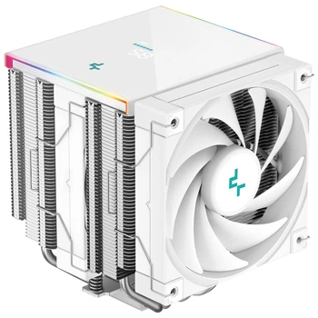 Кулер для процесора з двома вентиляторами 120 мм DeepCool AK620 Digital SE WH White (R-AK620-WHADMN-GJD)