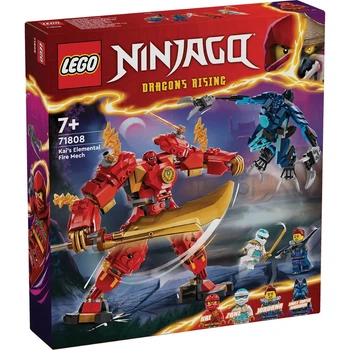 Конструктор LEGO Ninjago Робот огненной стихии Кая 322 шт для детей 7+ (71808)