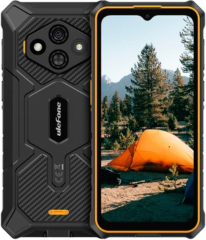Smartfon Ulefone Rugking 3 Pro 8/128GB Black-Orange (6975326660945)