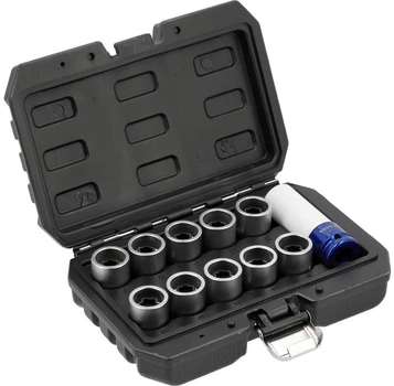 Набір торцевих головок Yato YT-060396 для захисних гвинтів TOYOTA 11 елементів (5906083120480)