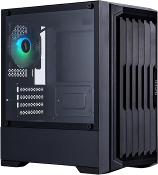 Корпус 1stPlayer H2-BK-4F7 ARGB Black