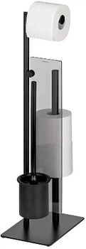 Uchwyt na papier toaletowy ze szczotką Kela Style KE-22499