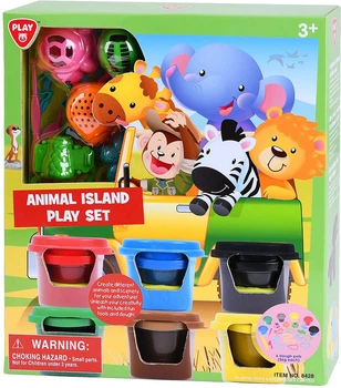 Набір для творчості PlayGo Острів тварин — ігровий набір 8428 (4892401084286)