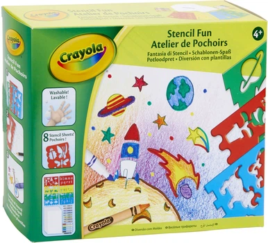 Zestaw do rysowania Crayola Templates 256276 (071662105754)